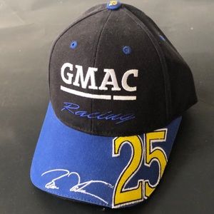 Vintage 2004 Nascar GMac racing Velcro hat cap